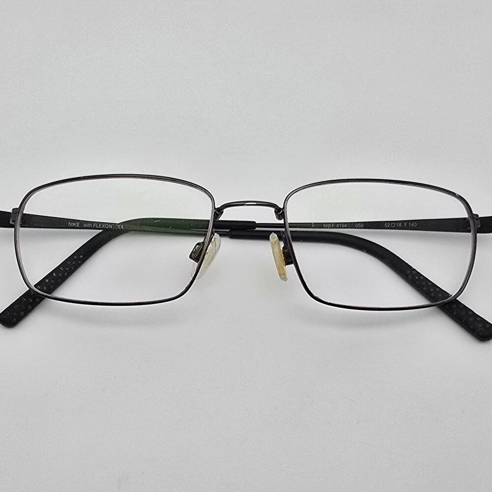 *SOLD* Nike with Flexon 4194 059 Matte Black Eyeglasses Frame w/ Case 52-18-140 - Picture 11 of 15